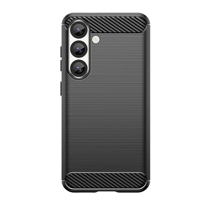Carbon Case for Samsung Galaxy S25 Edge - Black — Hurtel
