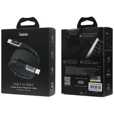 USB-C / USB-C Audi 2.0 Cable 20V 3A 60W - Black