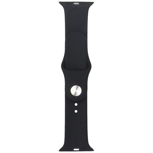 Audi Geometric Pattern Silicone Watch Strap for Apple Watch 44 / 45 / 46 / 49 mm - black