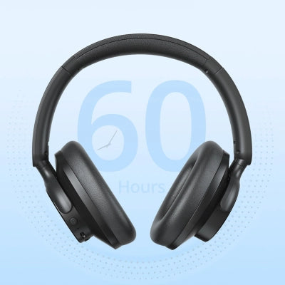 Tronsmart SOUNFII Q20S Hybrid ANC Wireless Headphones with Active Noise Cancelling - Black