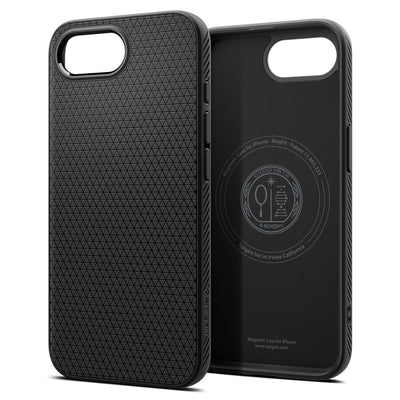Spigen Liquid Air Mag MagSafe iPhone 16e Case - Matte Black
