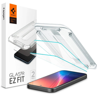 Spigen Glas.TR &quot;Ez Fit&quot; Tempered Glass 2-pack for Google Pixel 9A - Clear