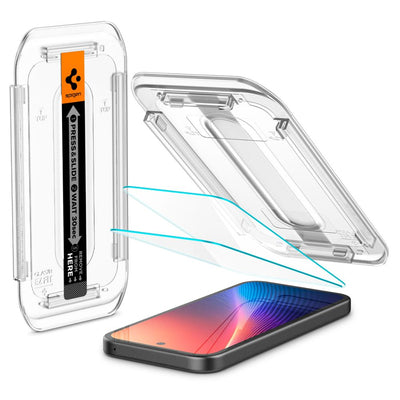 Spigen Glas.TR &quot;Ez Fit&quot; Tempered Glass 2-pack for Google Pixel 9A - Clear