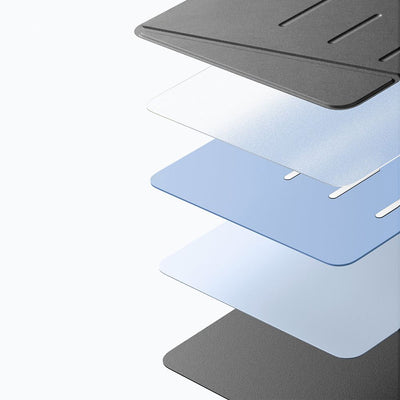 ESR Flip Hybrid Case for iPad Air 13" 1 / 2 (gen.) 2024-2025 - Black