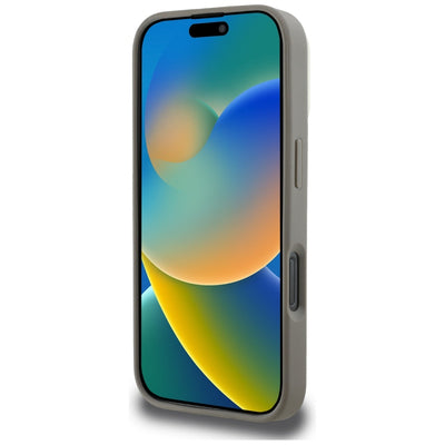 DKNY Checkered Pattern Magsafe iPhone 16 Pro Case - Beige