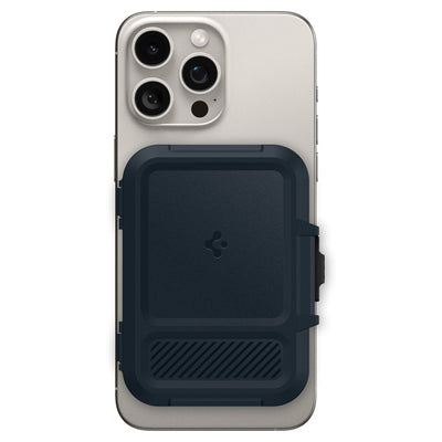 Spigen Lock Fit MagSafe Card Case - Navy Blue