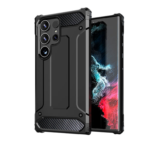 Hybrid Armor Case for Xiaomi Redmi 14C - Black — Hurtel