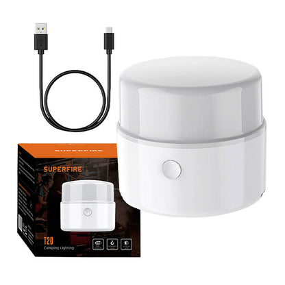 Camping lamp Superfire T20, 180lm, USB - Product Image 1