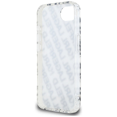 Karl Lagerfeld IML Repeat Logo iPhone 16e Case - Gold