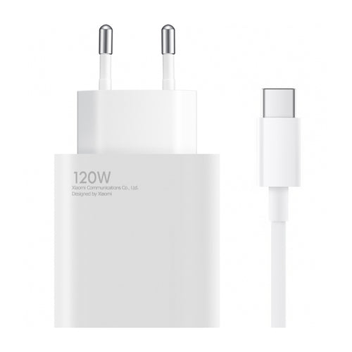 Xiaomi BHR9462EU 120W 6A USB-A Wall Charger with USB-C Cable - White