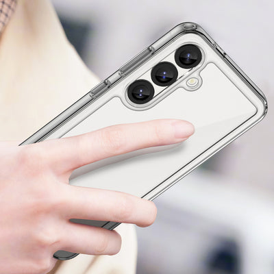 Outer Space Case with Gel Frame for Samsung Galaxy M06 5G - Transparent — Hurtel