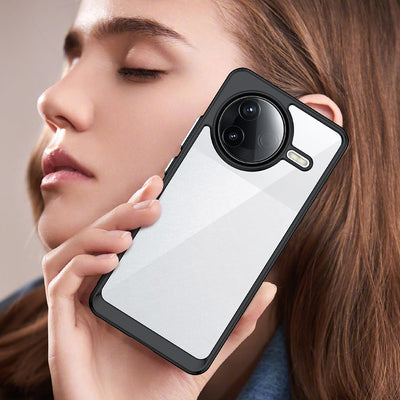 Outer Space Case with Gel Frame for Xiaomi Poco F7 Ultra - Black — Hurtel