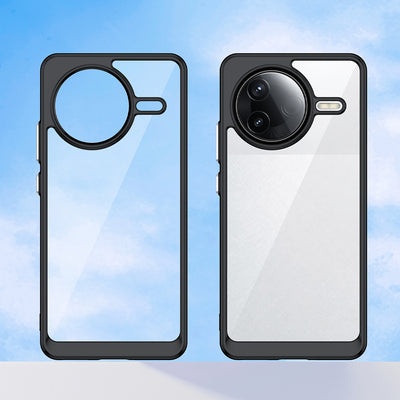 Outer Space Case with Gel Frame for Xiaomi Poco F7 Ultra - Black — Hurtel