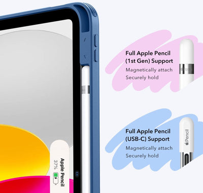 ESR Flip Hybrid Case for iPad 10.9” 2022 / iPad 11” 2024 - Blue