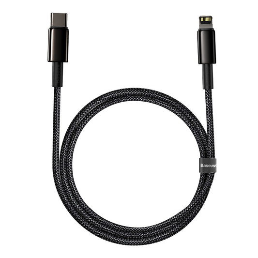 Baseus Tungsten Gold Cable Type-C to iP PD 20W 1m (black) - Product Image 2