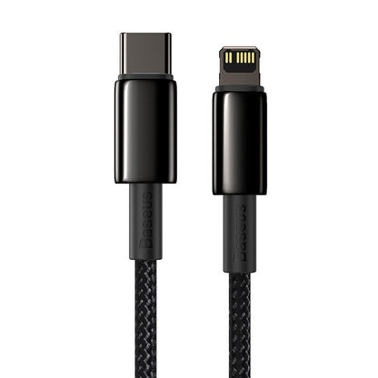 Baseus Tungsten Gold Cable Type-C to iP PD 20W 2m (black) - Product Image 3