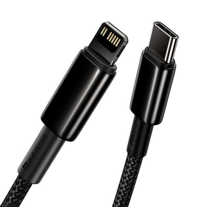 Baseus Tungsten Gold Cable Type-C to iP PD 20W 2m (black) - Product Image 4