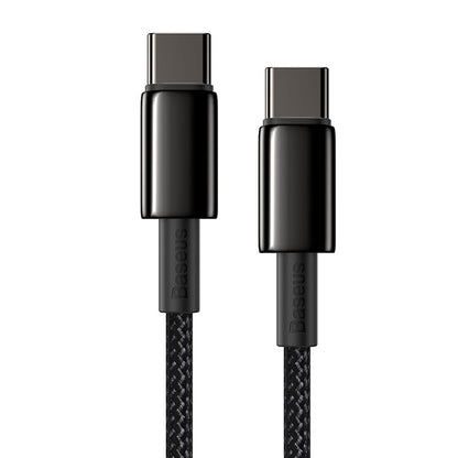 Baseus Tungsten Gold Cable Type-C to Type-C 100W 1m (black) - Product Image 3