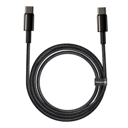 Baseus Tungsten Gold Cable Type-C to Type-C 100W 1m (black) - Product Image 2