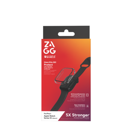 ZAGG InvisibleShield Glass Elite 360 ​​Protective Glass for Apple Watch 46mm