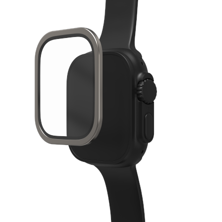 ZAGG InvisibleShield Glass XTR4 Protective Glass for Apple Watch Ultra 49mm - Titanium