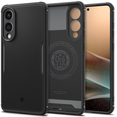 Spigen Core Armor Mag Case with MagSafe for Samsung Galaxy S25 Edge - Black