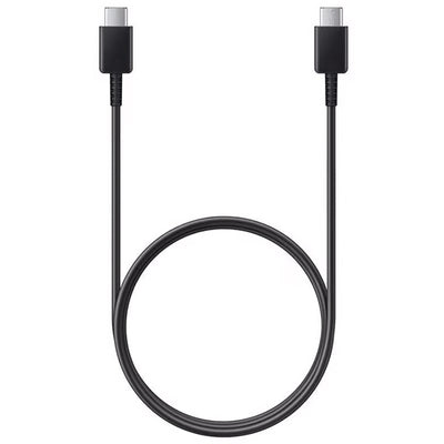 Samsung EP-DA905BBE USB-C - USB-C 3A Cable 1m (Bulk - Replacement Packaging) - Black