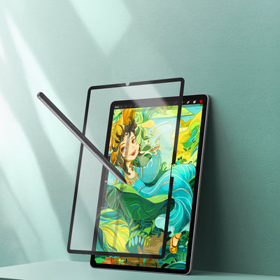 Dux Ducis Naad Paperlike Matte Screen Protector for Samsung Galaxy Tab S10 FE Plus - with Black Frame
