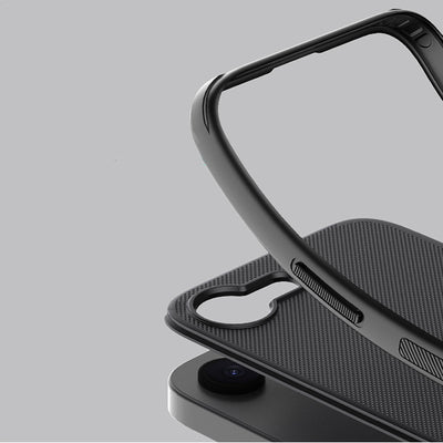 Nillkin Super Frosted Shield Pro Magnetic Case for iPhone 16e - Black