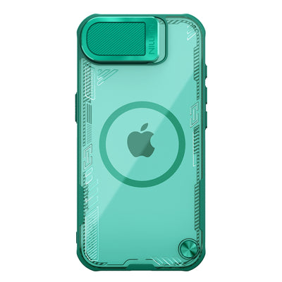 Nillkin Iceblade Prop Magnetic Case with Camera Cover and Stand for iPhone 16e - Green