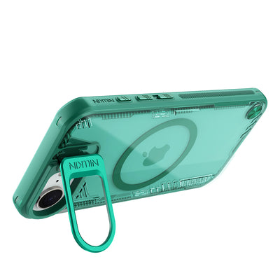 Nillkin Iceblade Prop Magnetic Case with Stand for iPhone 16e - Green