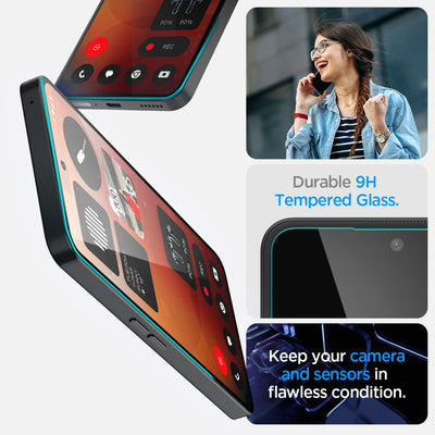 Spigen Glas.tR EZ Fit Tempered Glass for Nothing Phone 3A / 3A Pro - Transparent