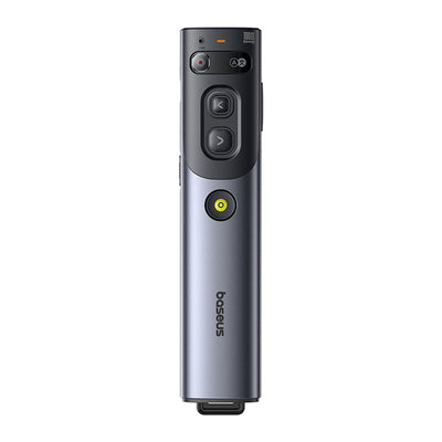 Baseus Orange Dot Laser Pointer with AI and Automatic Translation - Gray (with battery)