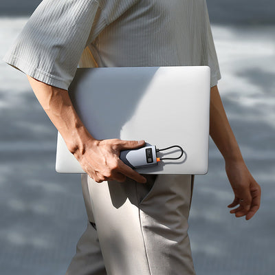 Baseus Metal Gleam 7in1 HDMI 4K 60Hz USB-C Hub / 3x USB 3.0 / USB-C PD / SD / microSD - Gray