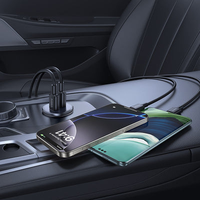 Baseus GoTrip 2 x USB-C 30W Car Charger - Black