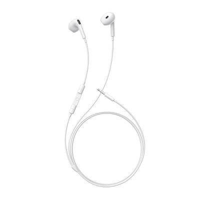 Baseus Encok HZ19 Wired In-Ear Headphones with Mini Jack - White