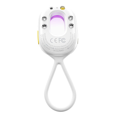 Baseus Heyo Series II Hidden Camera Detector with Alarm and Mini Flashlight + Baseus Simple USB-A - USB-C Cable - White