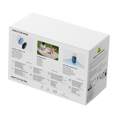 Baseus Security N1 2K Outdoor Camera – White