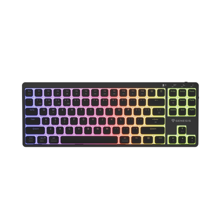Genesis Thor 430 TKL | Gaming Keyboard | Wireless | Bluetooth | US | Linear | Black