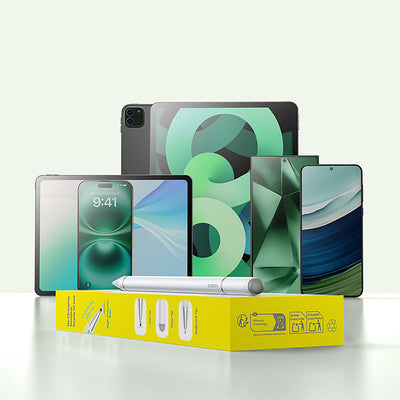 Baseus Smooth Writing III 3in1 Passive Stylus Magnetic Version - White