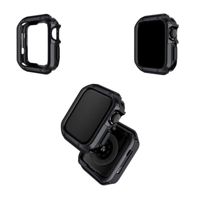 Soft Strong Watch Case for Apple Watch 42 mm (Series 1/2/3) - black — Hurtel