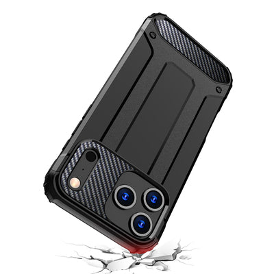 Hybrid Armor Case for iPhone 17 Pro - Black — Hurtel