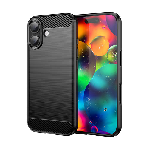 Carbon Case for iPhone 17 - Black — Hurtel