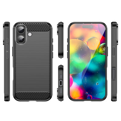 Carbon Case for iPhone 17 - Black — Hurtel