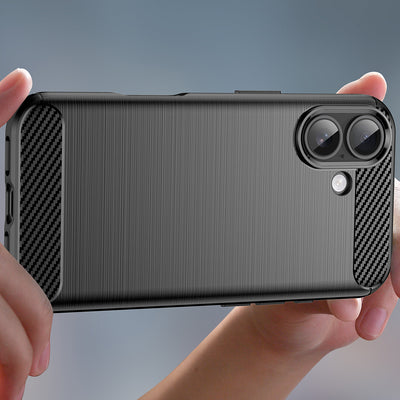 Carbon Case for iPhone 17 - Black — Hurtel
