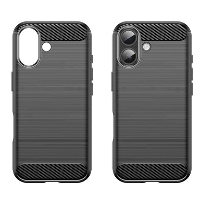 Carbon Case for iPhone 17 - Black — Hurtel