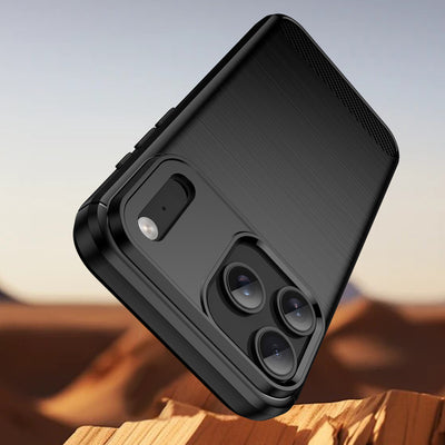 Carbon Case for iPhone 17 Pro - Black — Hurtel