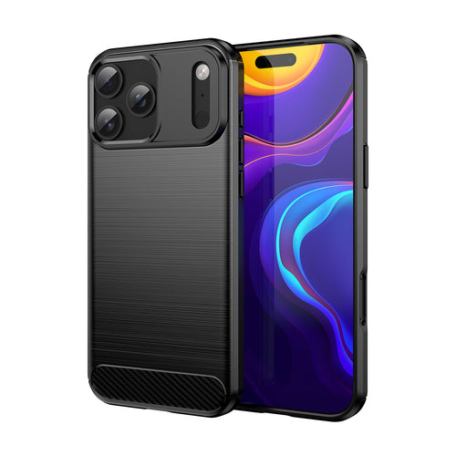Carbon Case for iPhone 17 Pro Max - Black — Hurtel
