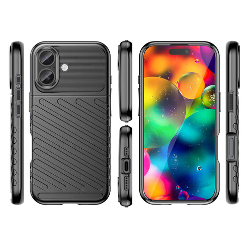 Thunder Case for iPhone 17 - Black — Hurtel