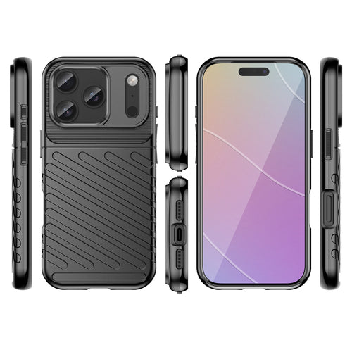 Thunder Case for iPhone 17 Pro Max - Black — Hurtel